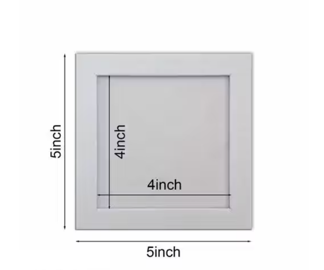 Customizable Romantic Premium Photo Frame of size 5*5 inches - Image 3