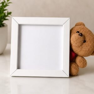 Radha Krishna 'Radhe Radhe' LED Photo Frame - Design 17