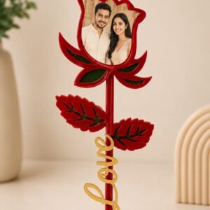 Radha Krishna 'Radhe Radhe' LED Photo Frame - Design 20