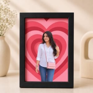 Radha Krishna 'Radhe Radhe' LED Photo Frame - Design 31